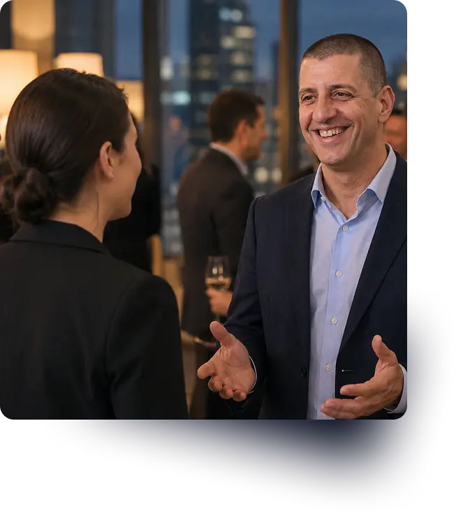 Bill Gasiamis in professional consultation — workplace behaviour consulting engagement