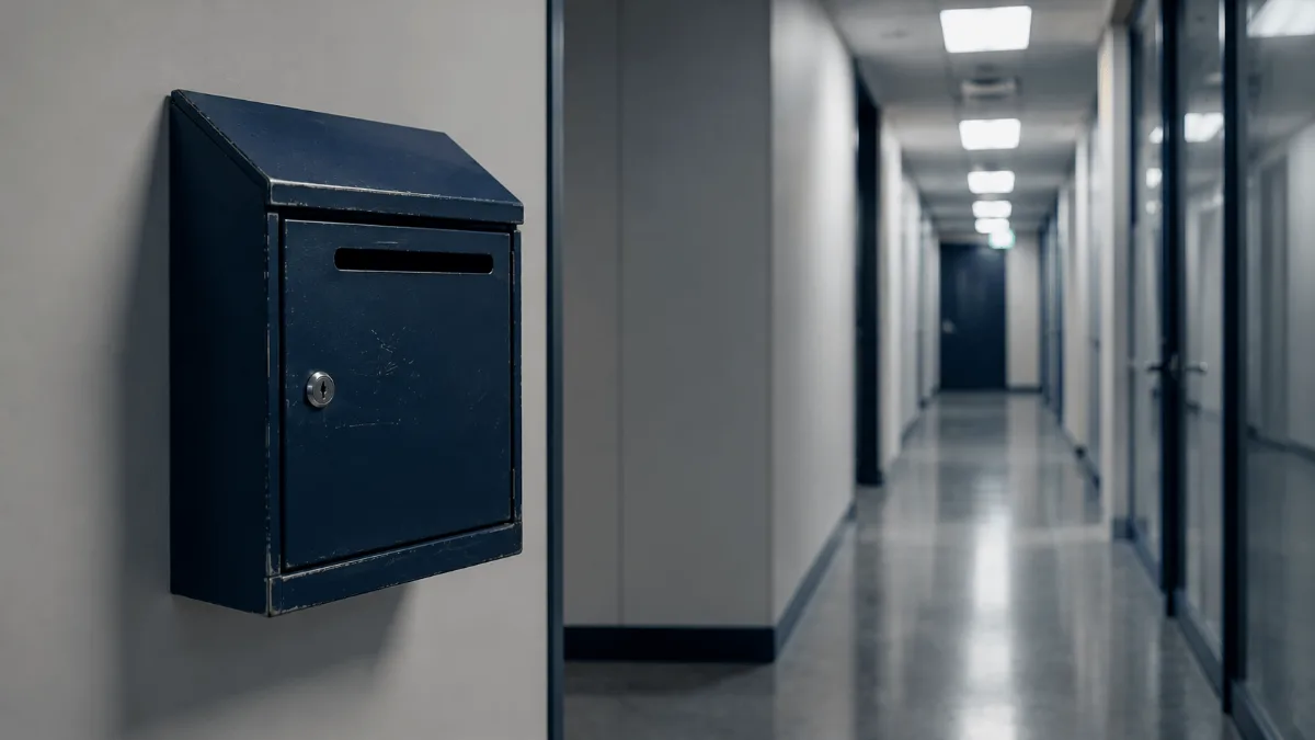 Workplace misconduct complaints box